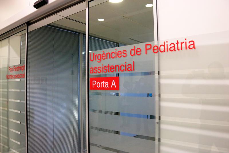 Pediatric emergency department at Barcelona's Hospital de Sant Pau 