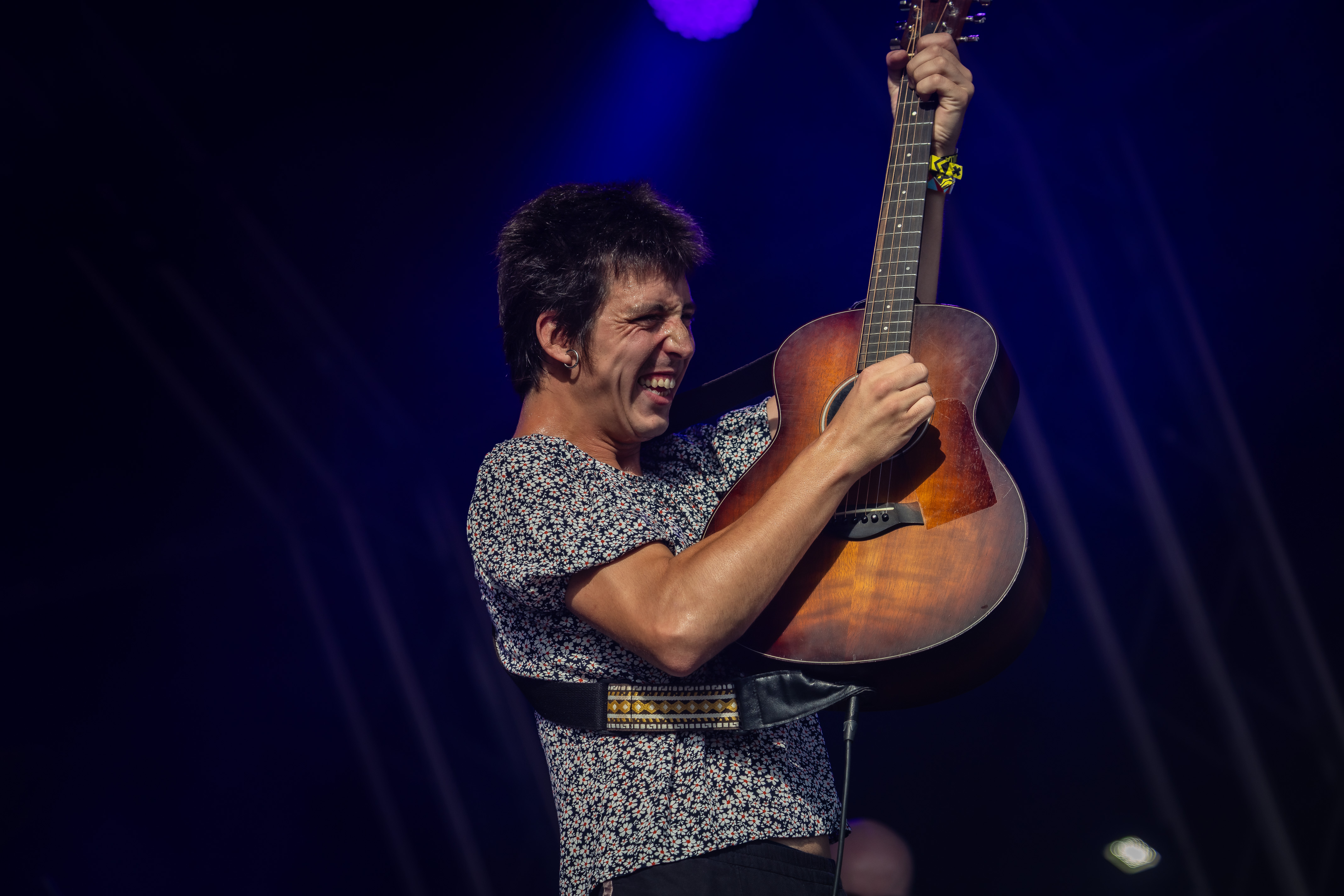 Dan Peralbo i El Comboi performing at Cruïlla 2026