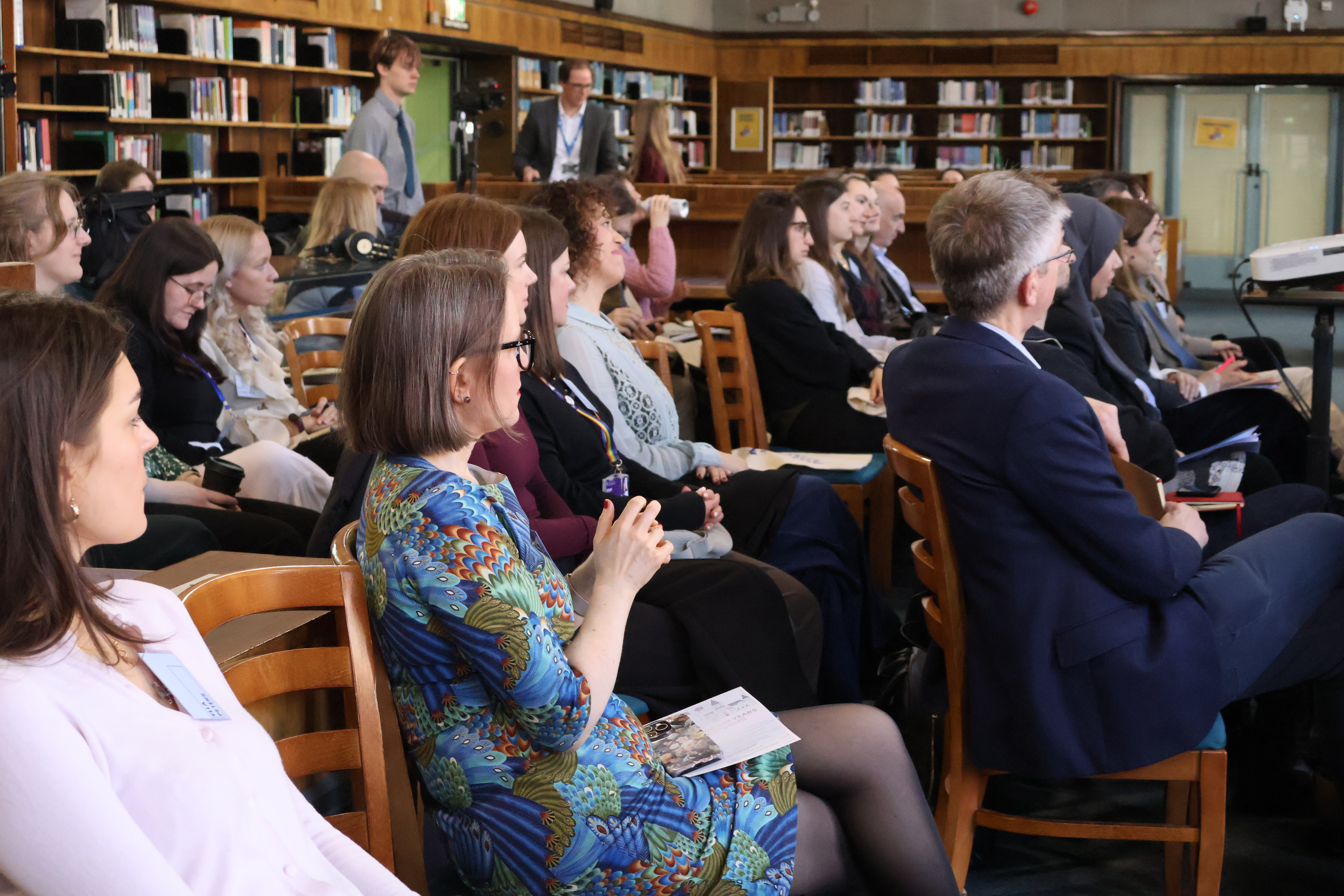 Participants at the Annual Peers Symposium where various Catalan topics were discussed such as Catalan language in Northern Catalonia