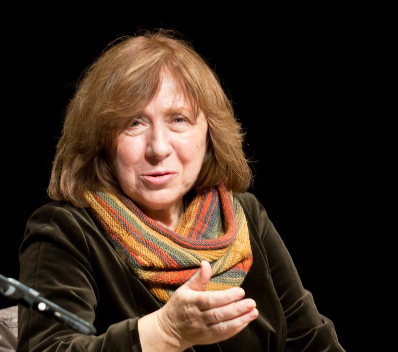 Belarusian-Ukrainian writer Svetlana Alexievich