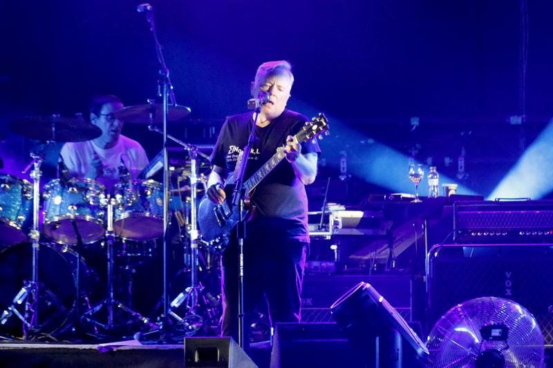 New Order performing at Festival de Porta Ferrada in August 2019