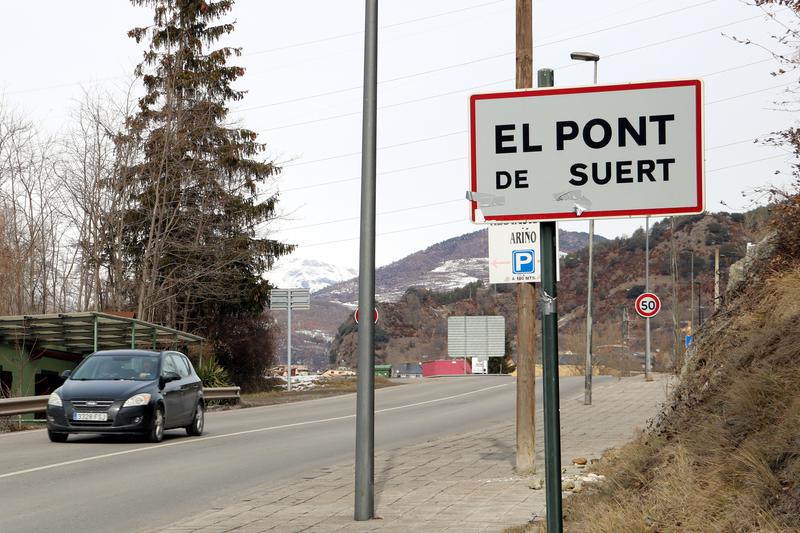 El Pont de Suert on February 14, 2018