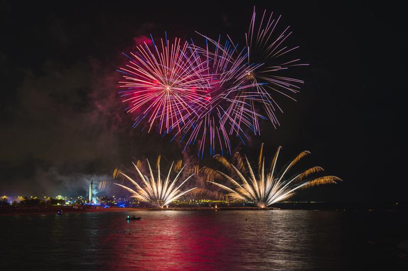 La Mercè Pyromusical at Nova Icària Beach 2026