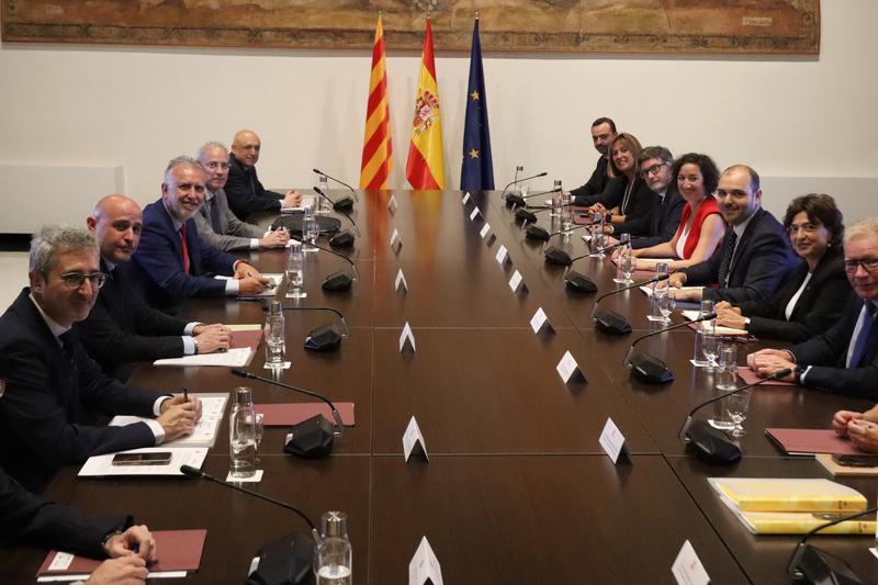 The Bilateral Commission meets at the headquarters of the Catalan government on July 14