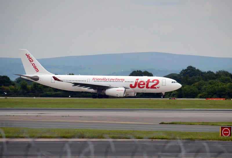 A Jet2 Airlines plane