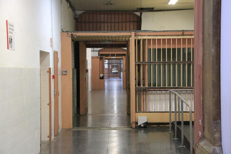 Interior of the former prison La Model in Barcelona