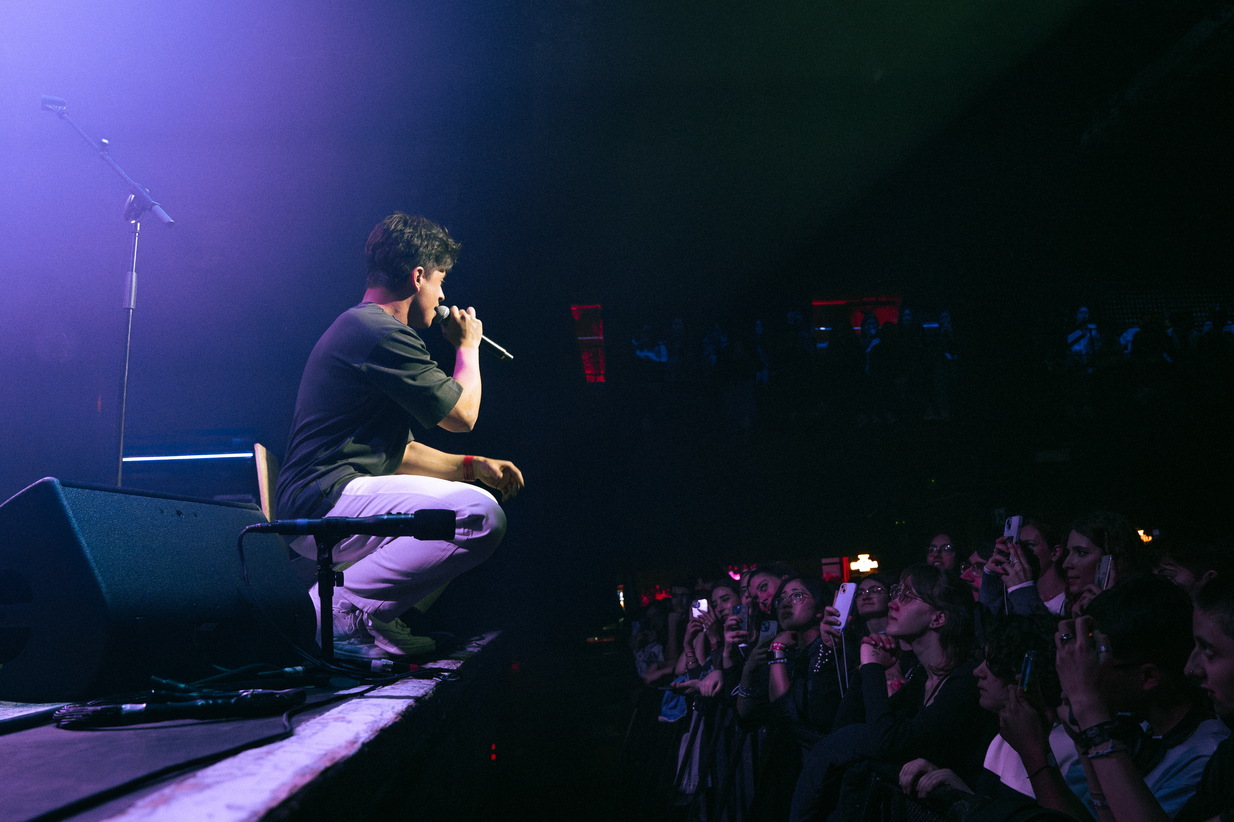 Cesc Sansalvadó on stage