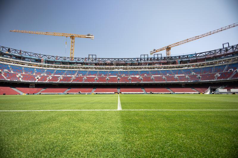 The Spotify Camp Nou, photographed in August 2025