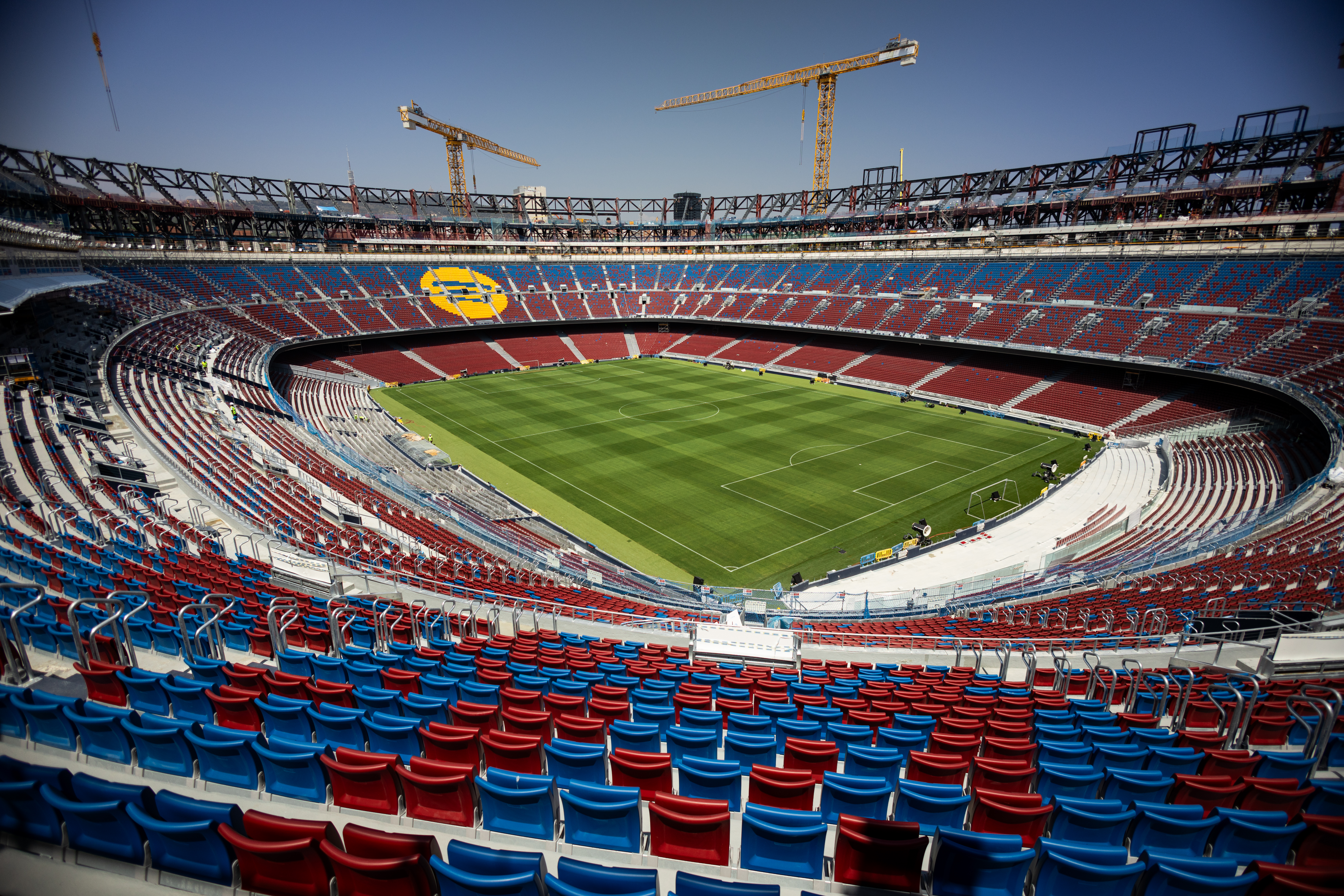 The Spotify Camp Nou, photographed in August 2025