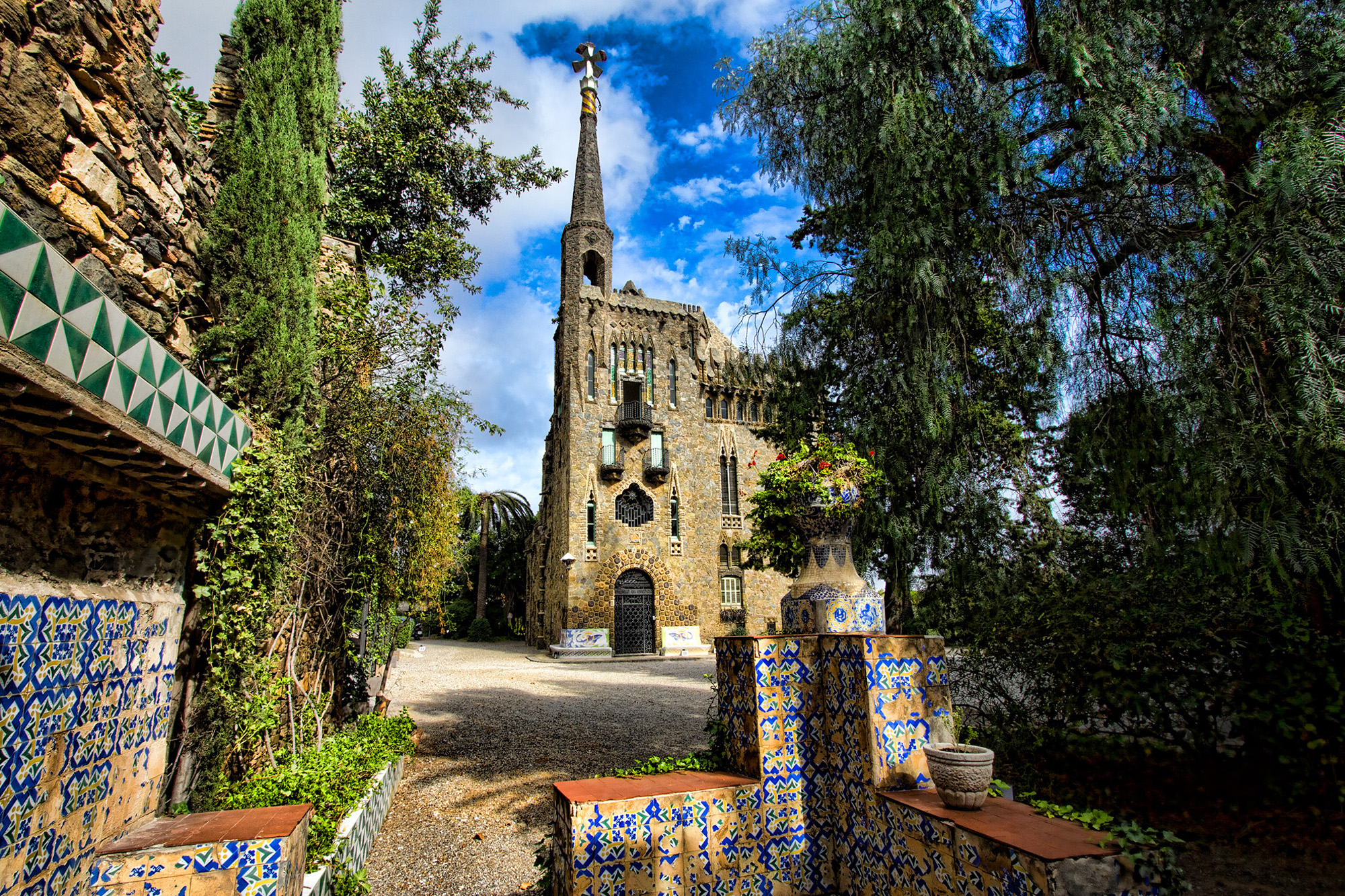 An image of the Bellesguard Tower