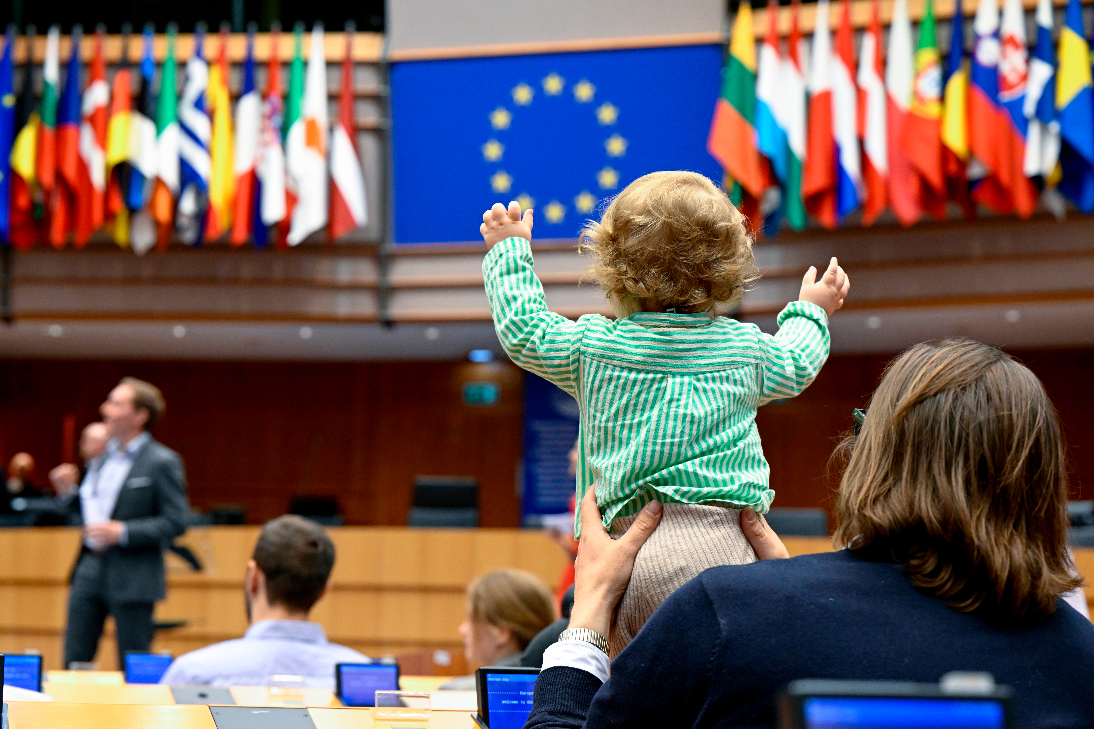 Europe Day celebrations bring activities for people of all ages and focuses on the importance of voting.