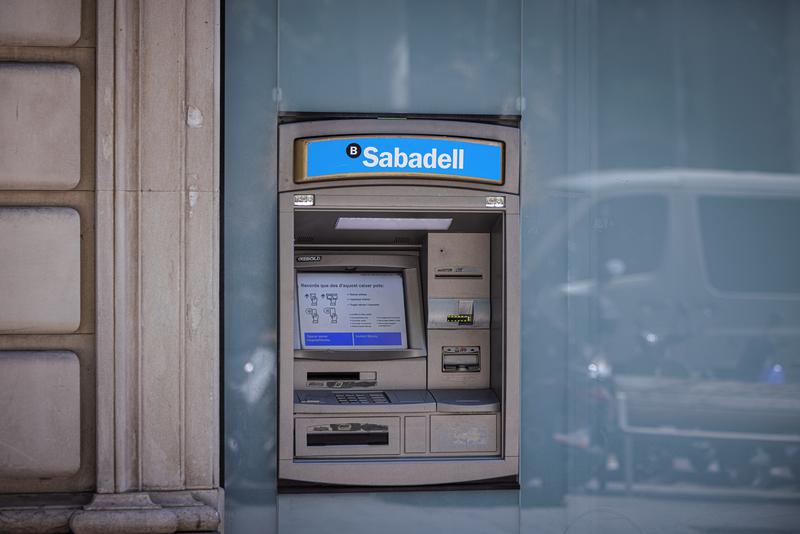 A Banc Sabadell ATM