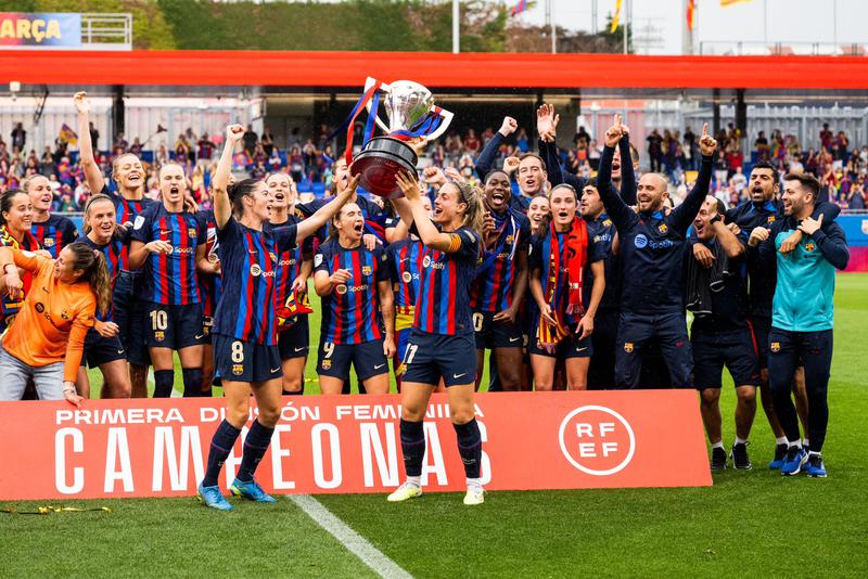 FC Barcelona Women wins fourth La Liga F on April 30, 2023 with Alexia Putellas returning to the field