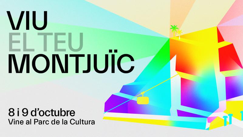 Promotional poster for the Viu Montjuïc cultural festival