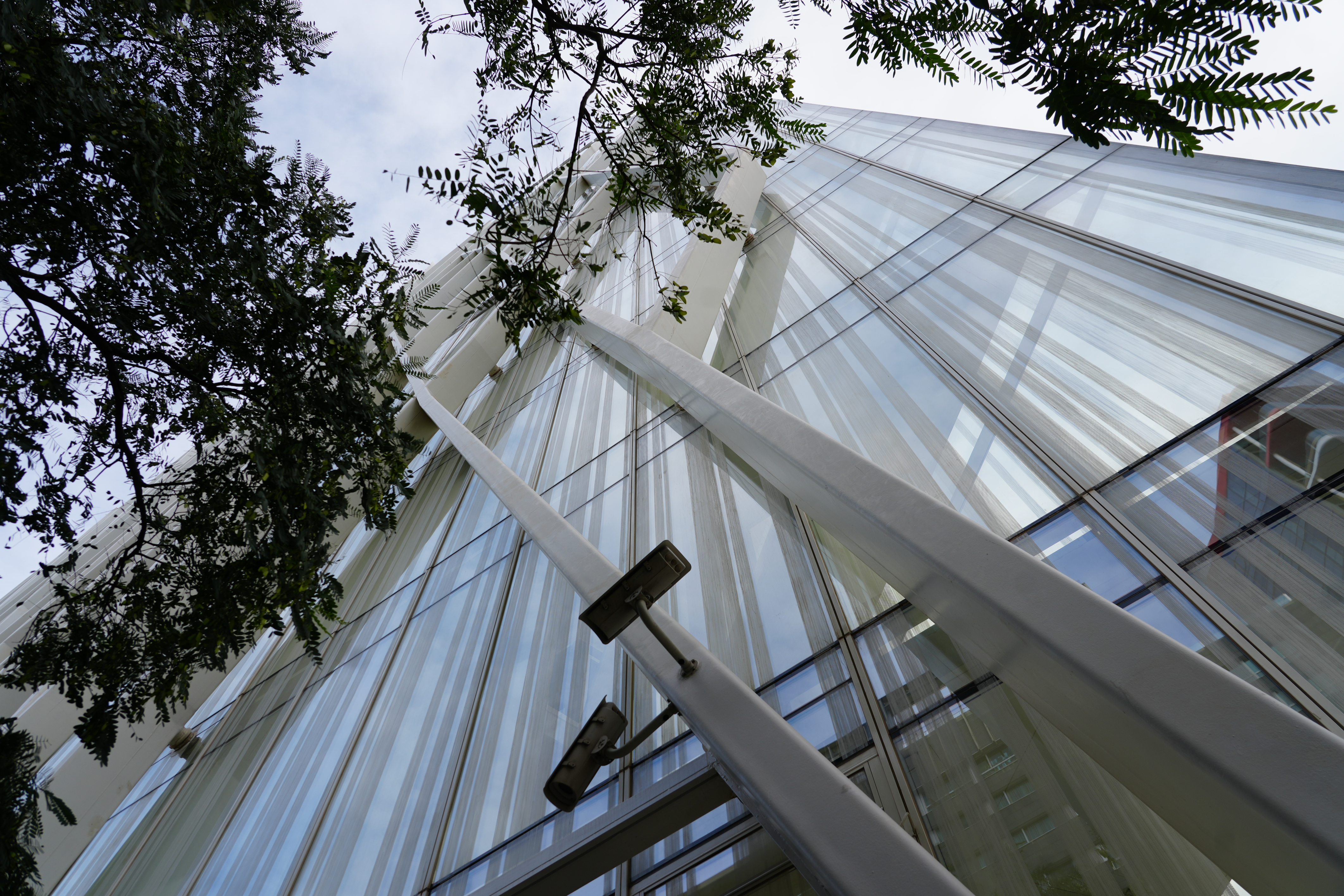 Exterior view of the Diagonal One Tower in Barcelona