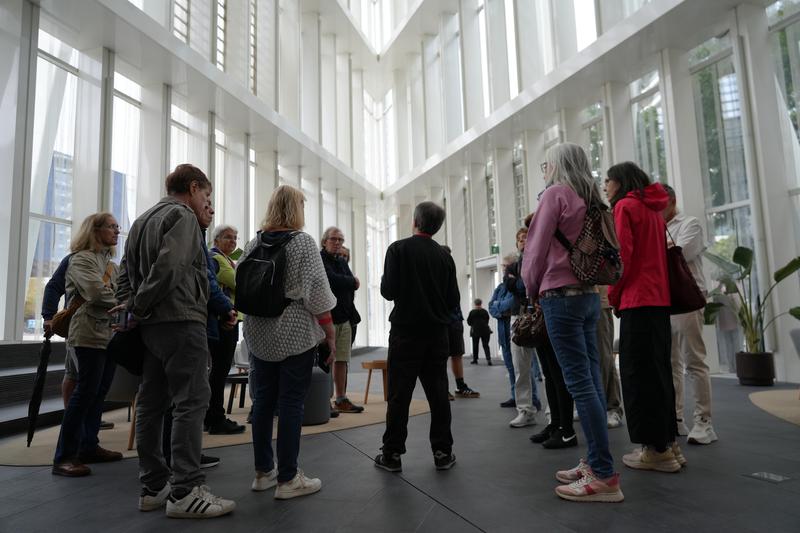 A guided visit to the Diagonal One Tower as part of 48H Open House 2025