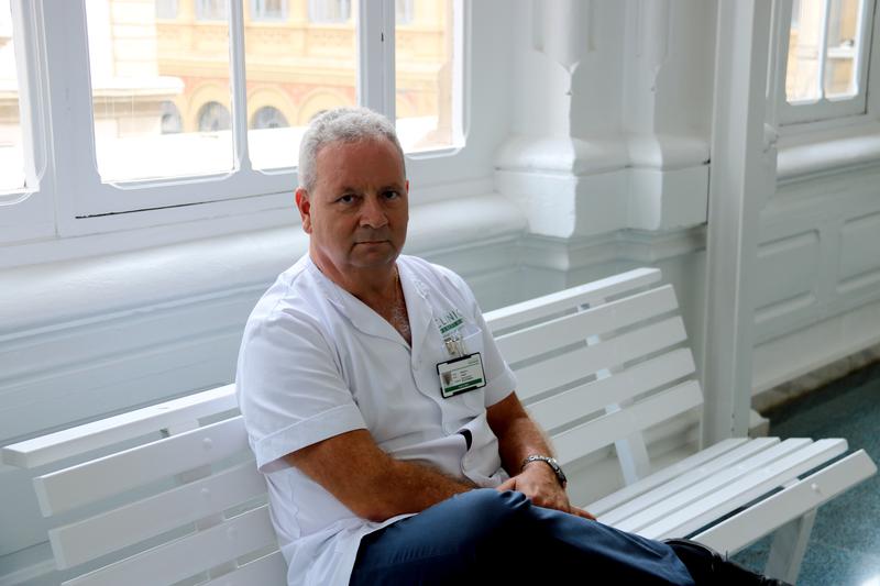 Dr. Josep Mallolas, the head of Barcelona's Hospital Clínic's HIV-AIDS unit