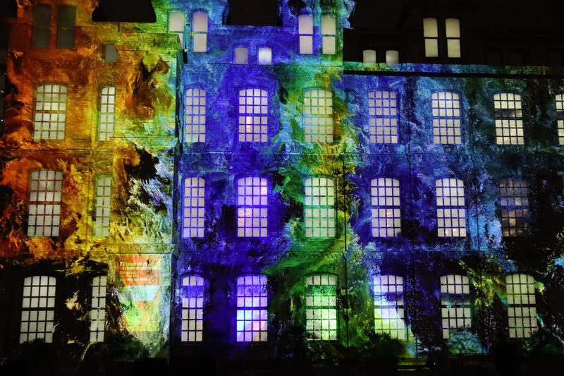 Desillience's art work as part of the Llum BCN 2026