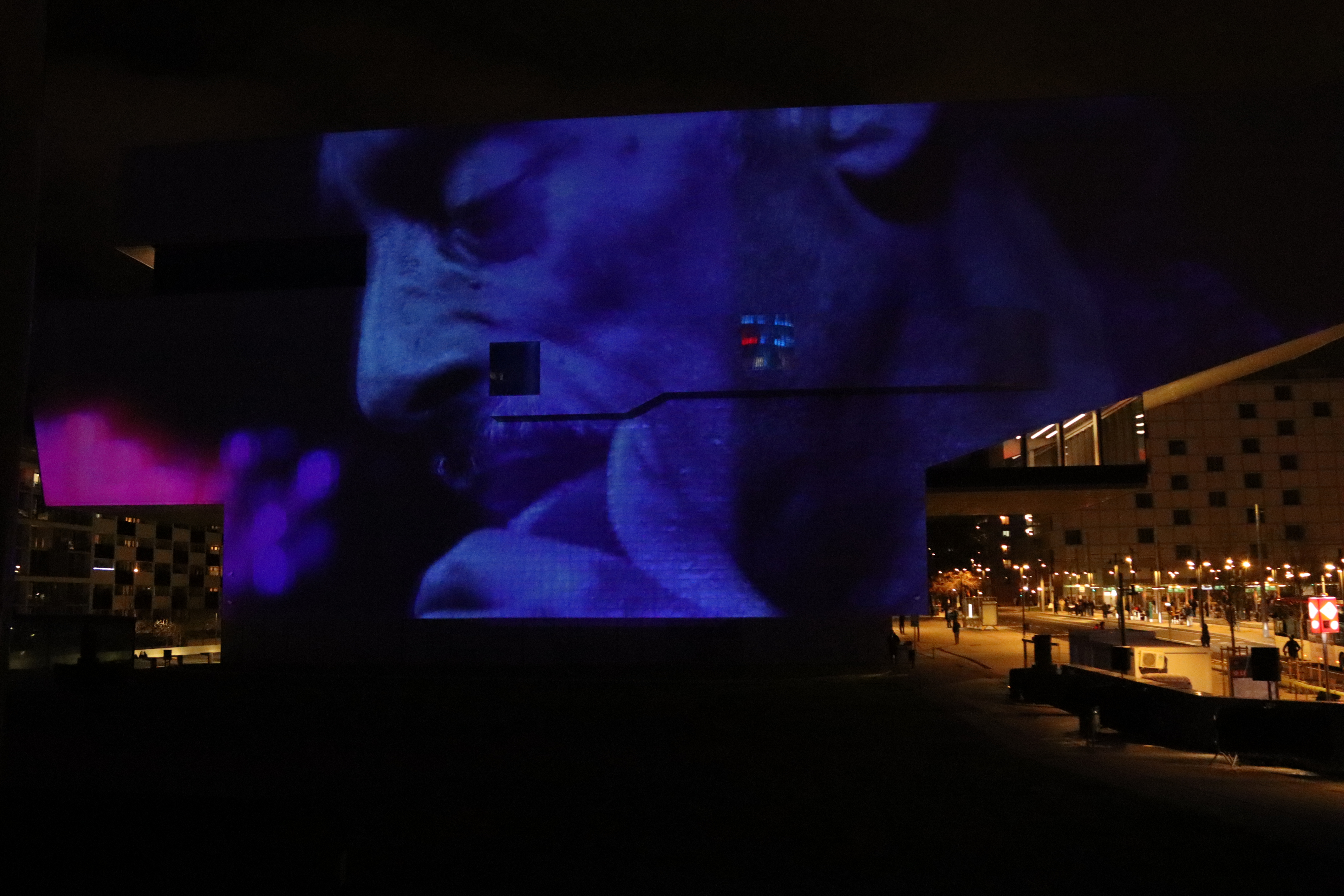 Albert Serra's art work as part of the Llum BCN 2026