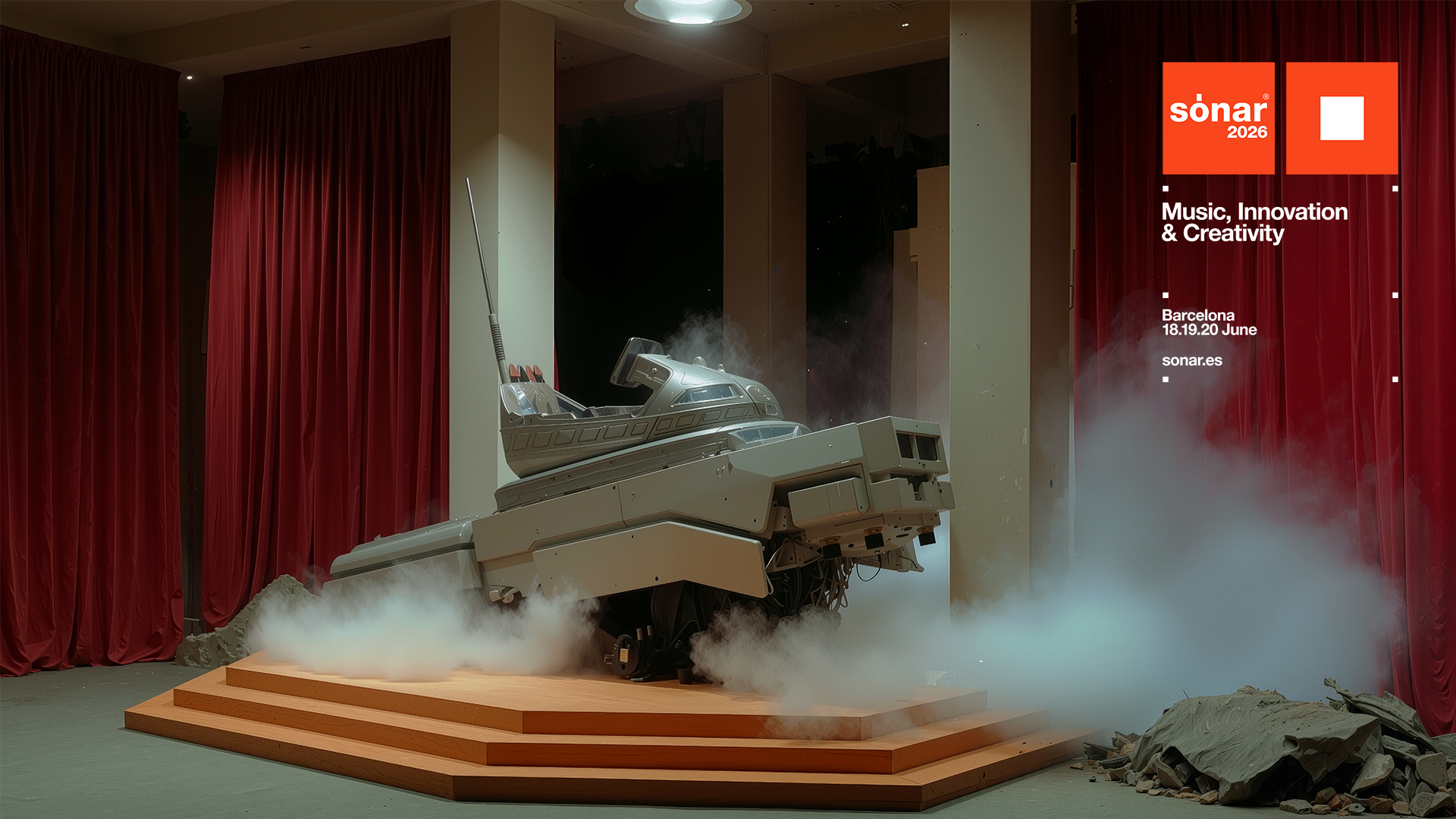 Promotional image for Sónar 2026