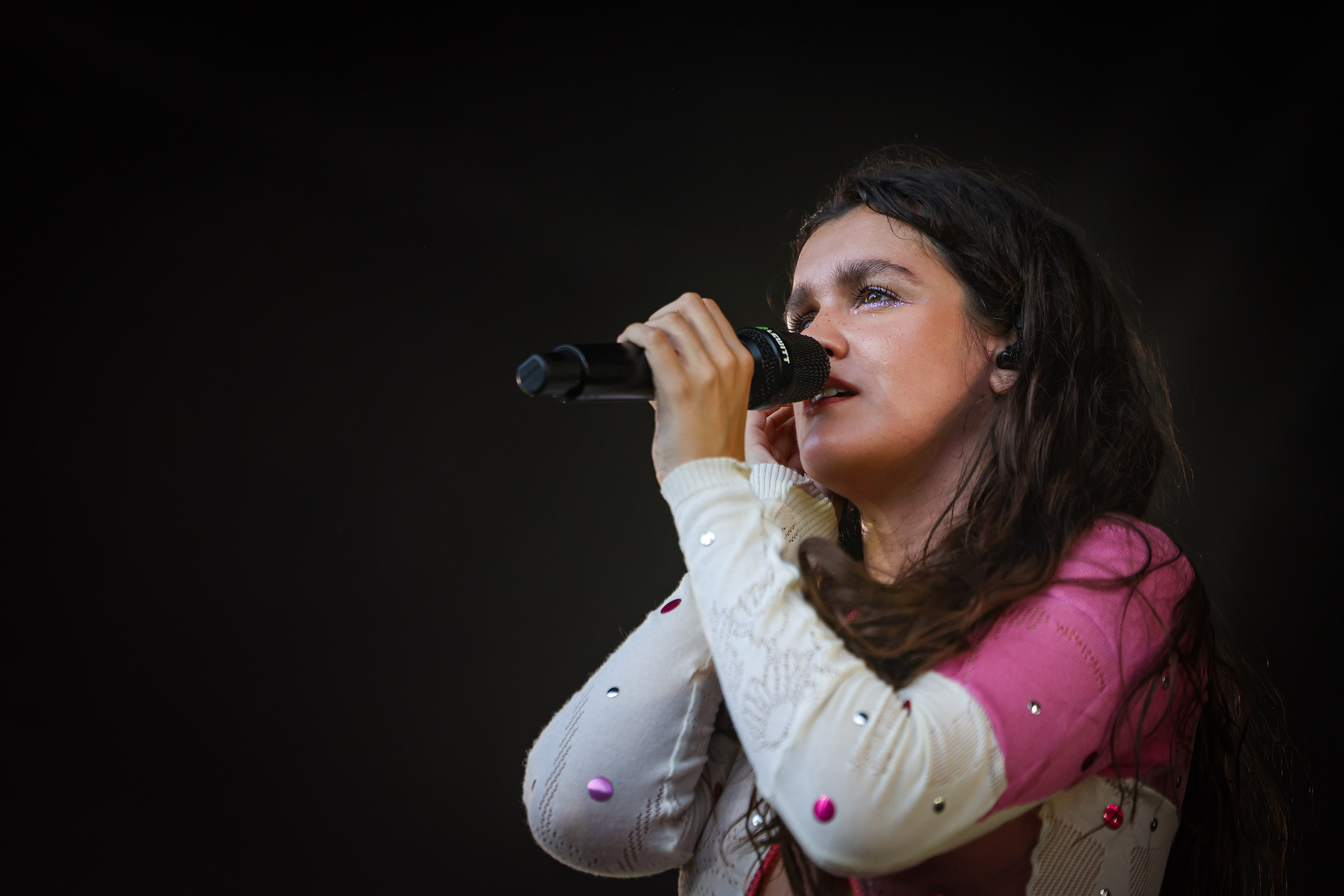 Spanish singer Amaia performs at the Cupra stage at Primavera Sound on June 7, 2025