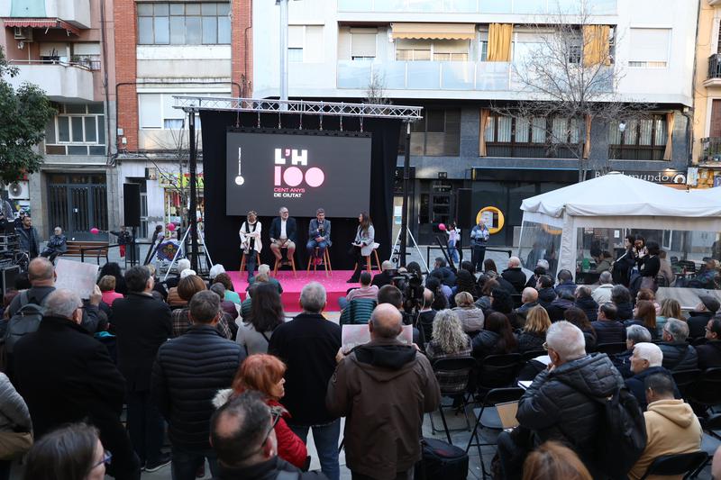 Announcement of the centenary celebrations in l'Hospitalet de Llobregat on March 10, 2025 