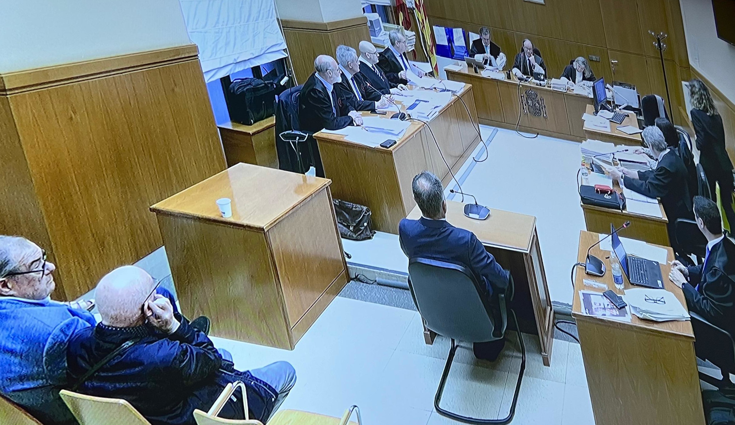 Pedro Varela during his testimony in trial in Barcelona Court in May