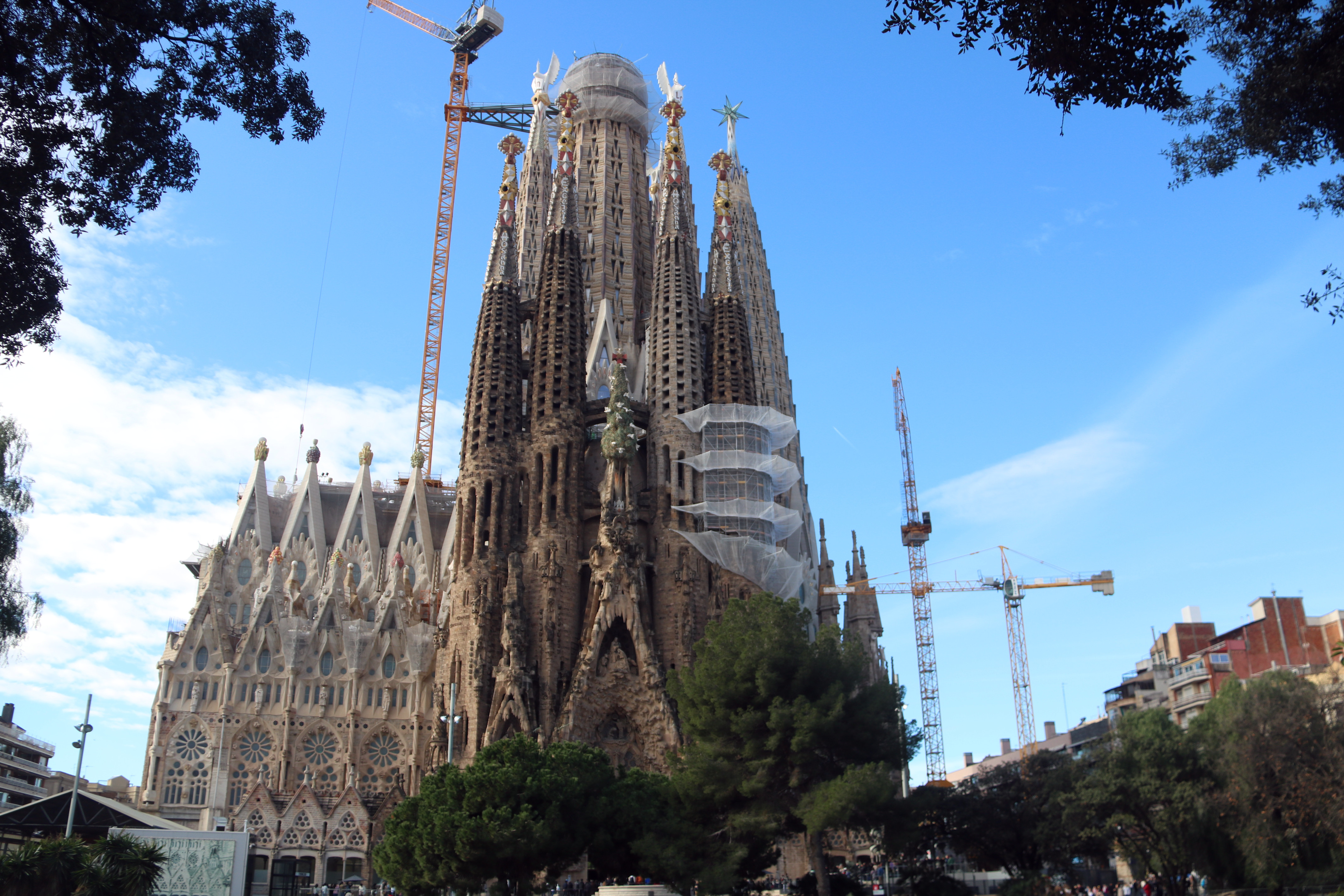 The Sagrada Família basilica