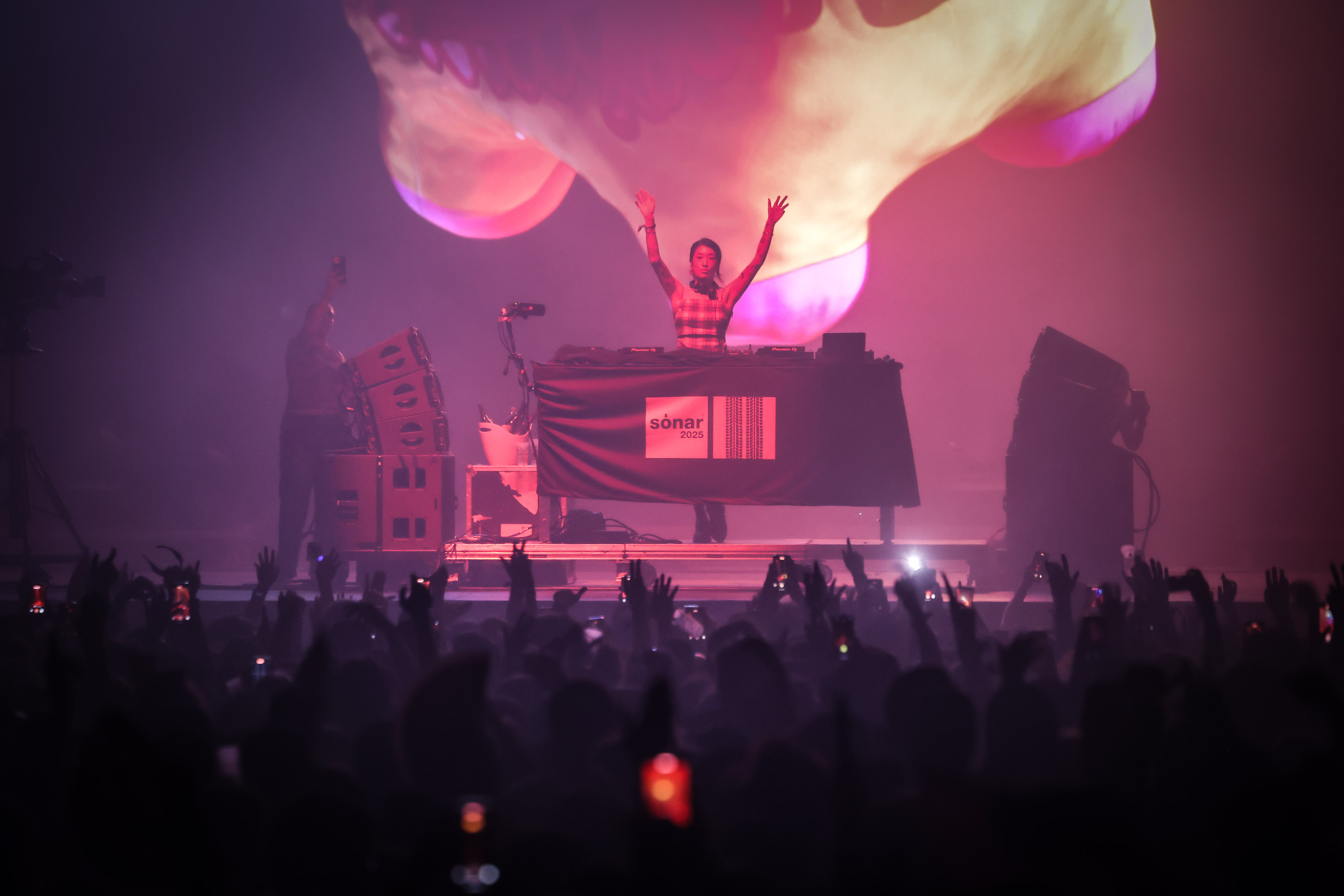 Peggy Gou performing at Sónar 2025