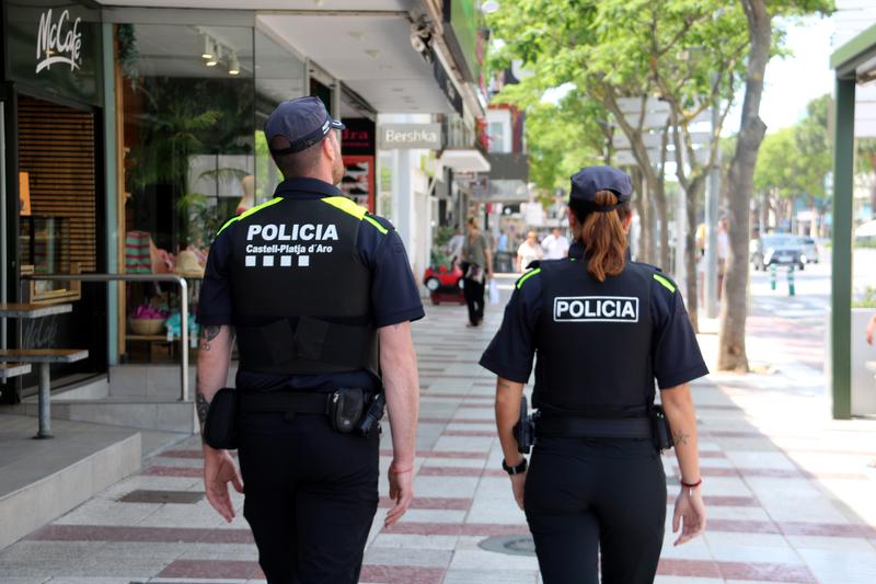 Police in Platja d'Aro