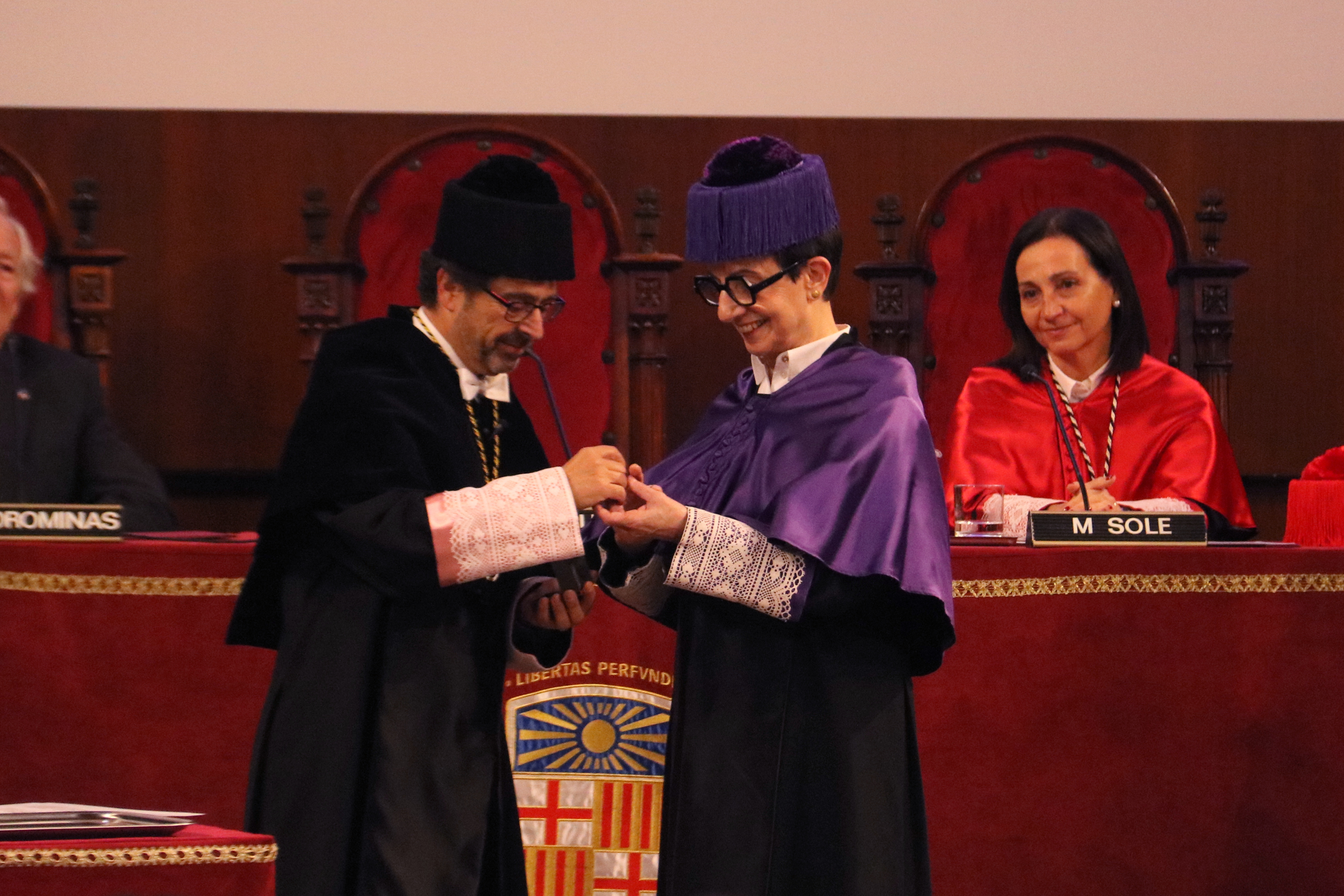Carme Ruscalleda, receives honorary doctorate by University of Barcelona