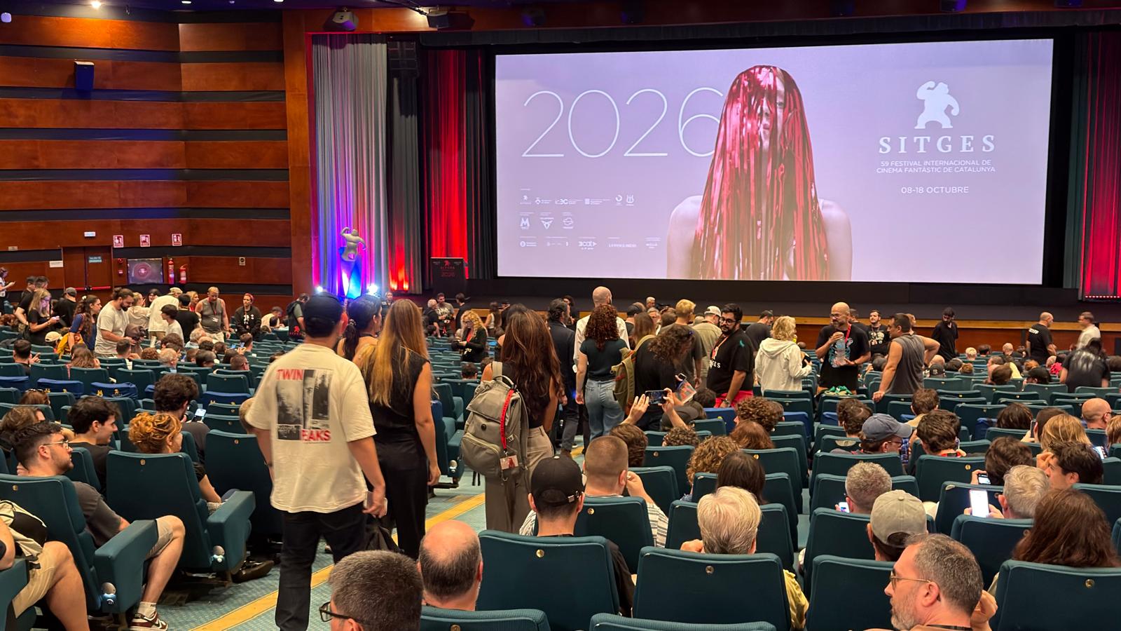 A session at the Sitges Festival Auditorium