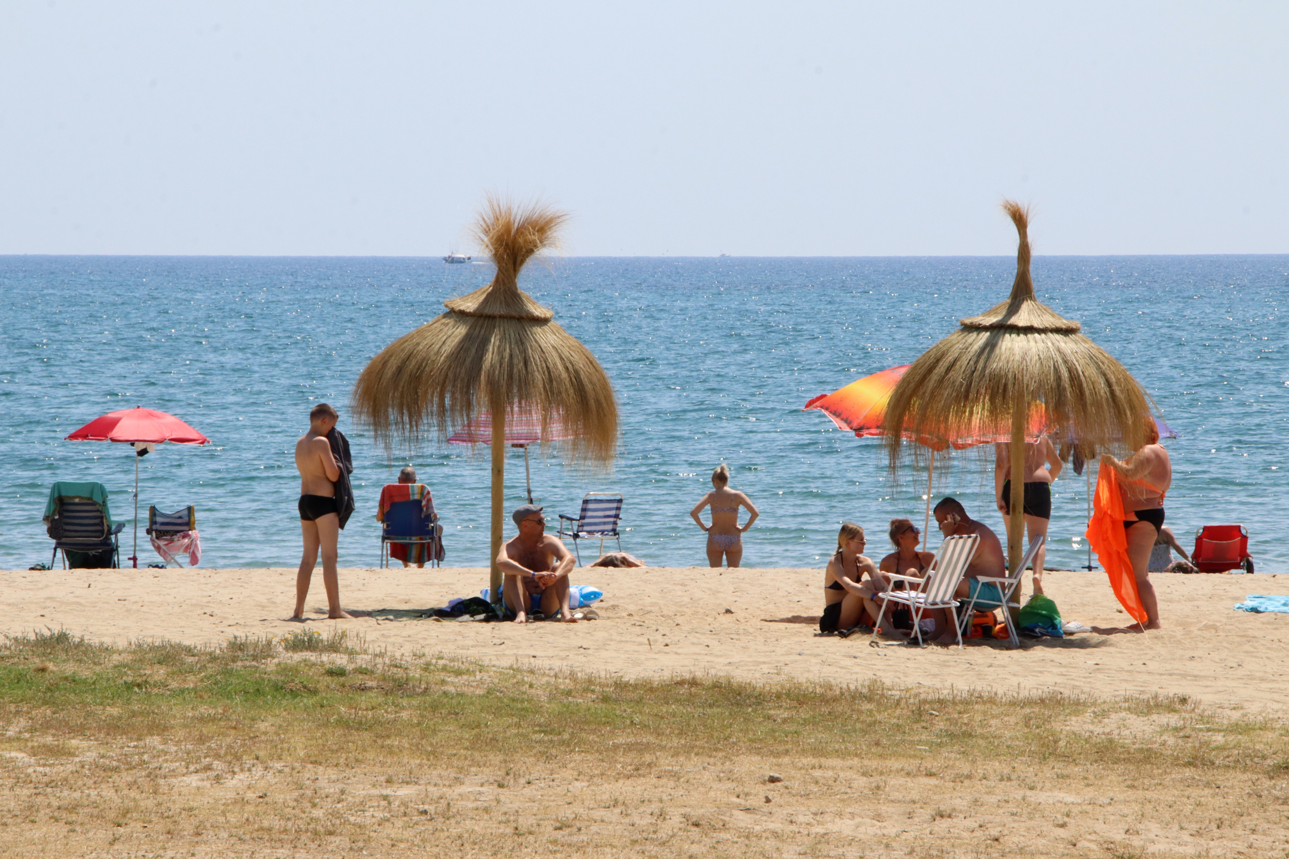 The beach by Camping Joan in Cambrils