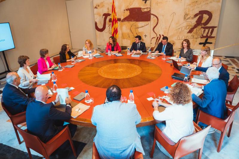 Catalan government's weekly cabinet meeting