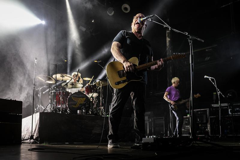 Pixies lead singer Black Francis during a concert in Razzmatazz concert hall in Barcelona on July 24, 2024