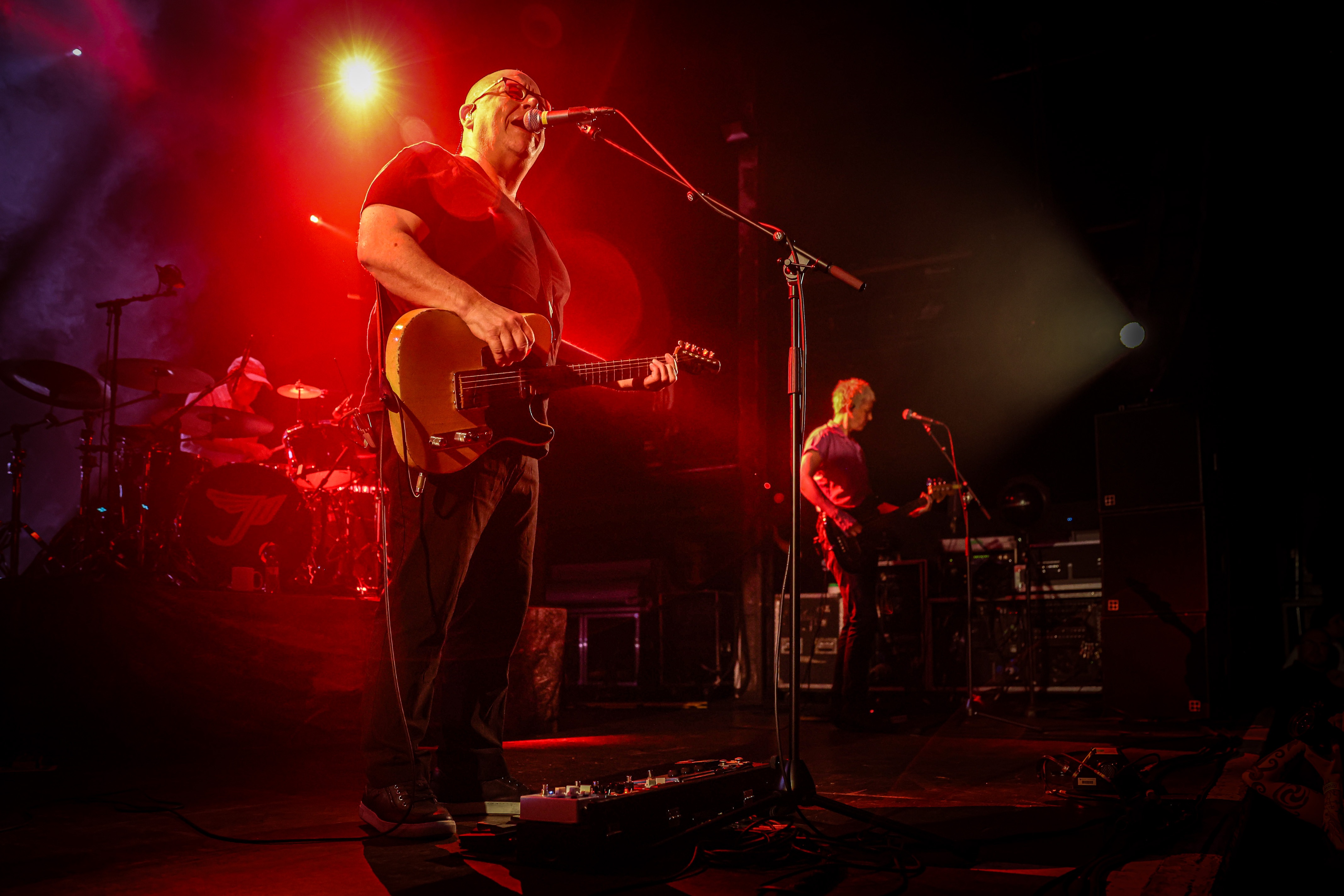 Black Francis, the lead singer of the Pixies, during a show at Barcelona's Razzmatazz concert hall in 2024