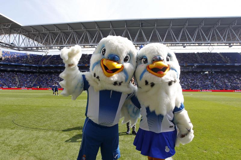 Espanyol mascots 'Perico' and 'Perica'