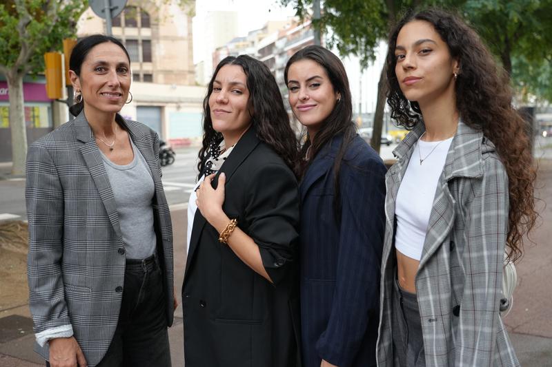 Las Migas in an interview with the Catalan News Agency in Barcelona