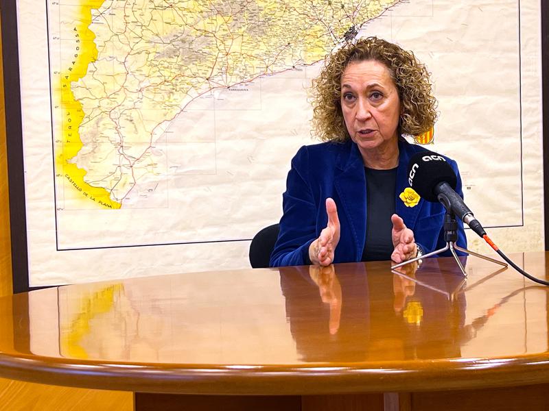 Catalonia's territory minister Ester Capella