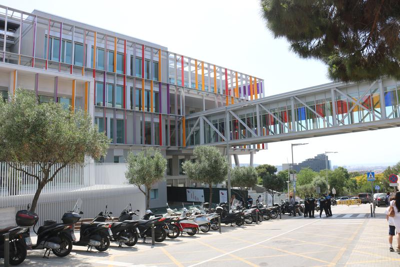 Part of Barcelona Hospital Sant Joan de Déu's Pediatric Cancer Center in Esplugues de Llobregat