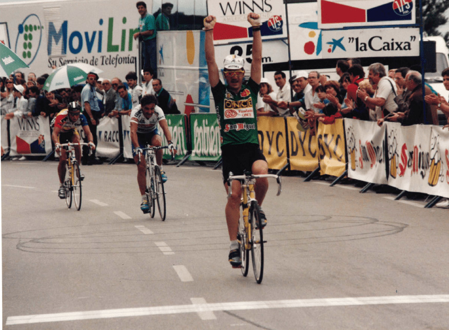 Volta Ciclista a Catalunya in 1995 in an archive image