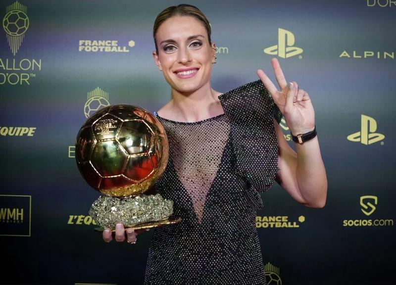 Alexia Putellas wins second Ballon d'Or