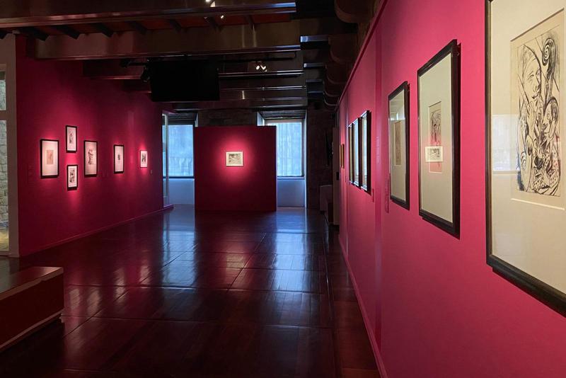 'German Expressionism – Works from the Museumsberg Flensburg' exhibition at the Barcelona Diocesan Museum.