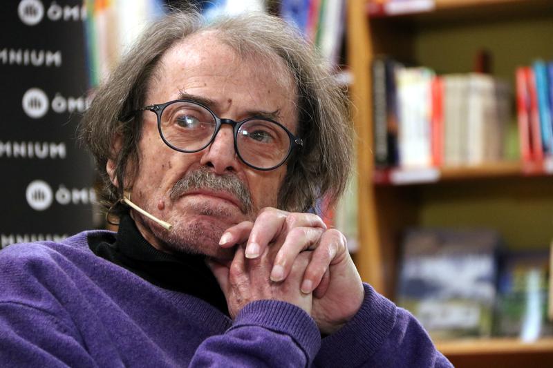 Poet and translator Josep Piera, on March 1, 2023

