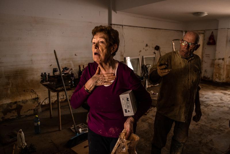 Photograph by Àngel Garcia, from his work 'Chronicles from the Mud,' winner of the 2025 Miravisions Award