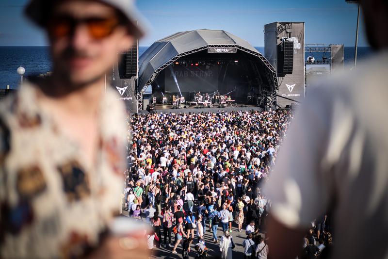 Fans at the Cupra stage during Primavera Sound 2024