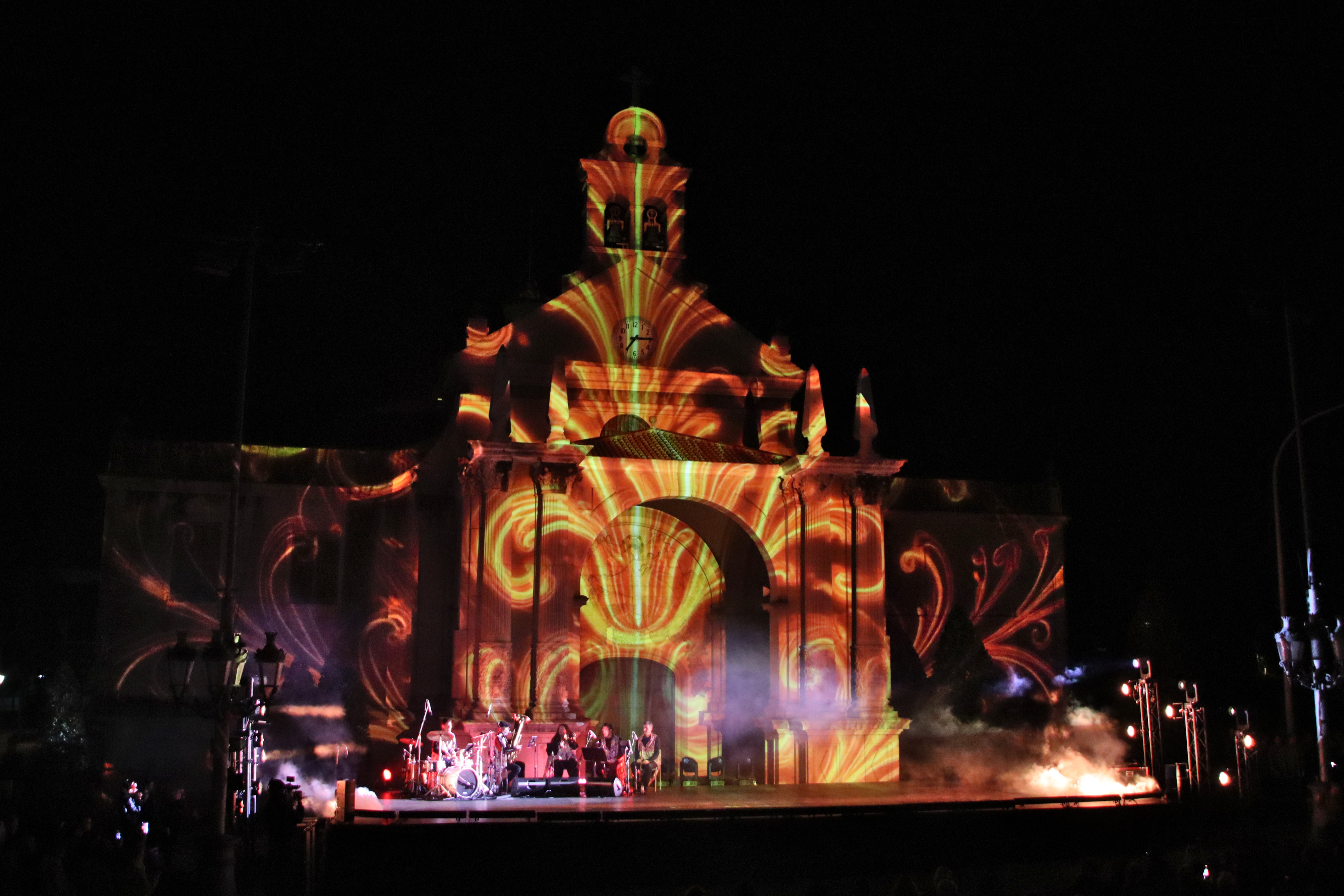 Image from the inaugural Gaudí Year performance at the Sanctuary of Mercy in Reus