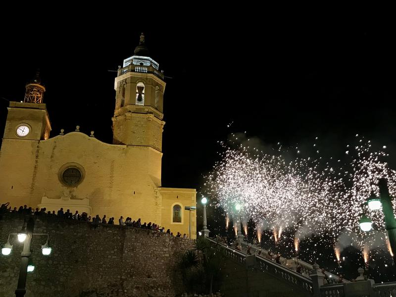 Sitges' local festivities on August 24, 2018