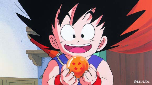 An image of the protagonist Goku from the series Dragon Ball (courtesy of 3Cat)