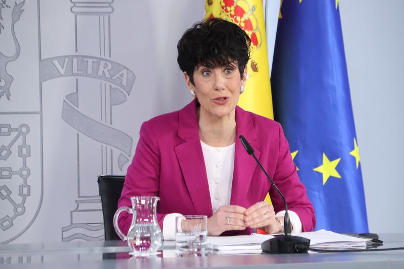 Spanish government spokesperson Elma Saiz
